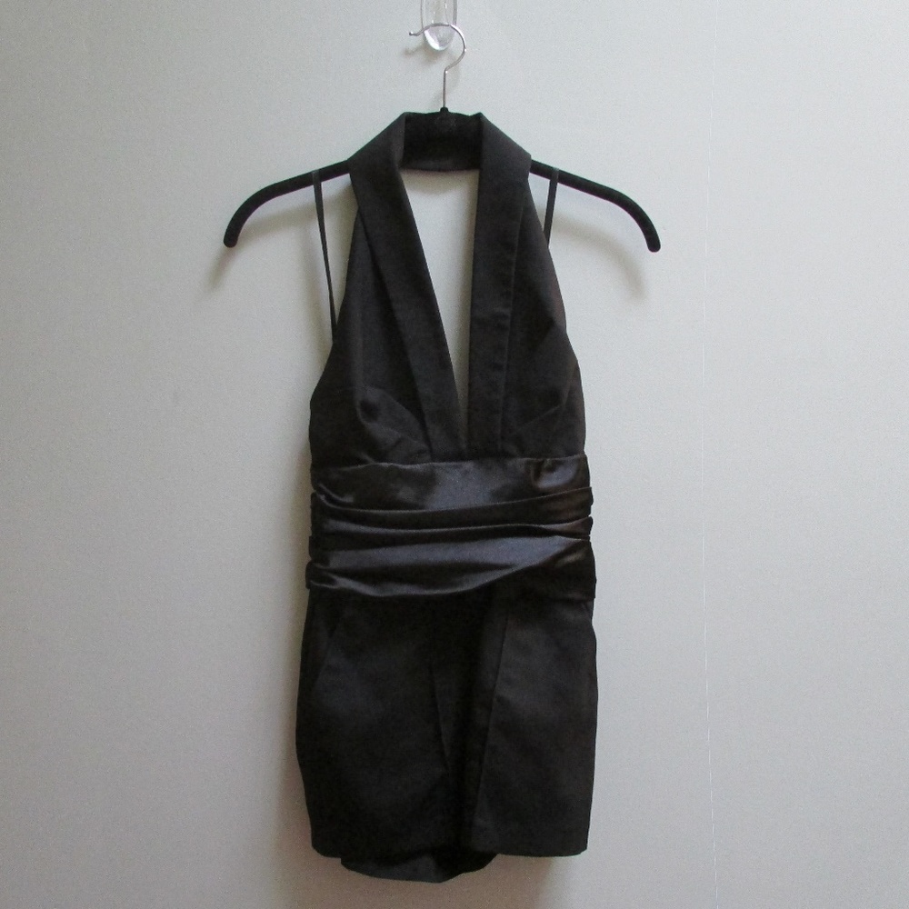 |ASOS| Petite Black Romper - Size 1 NWT